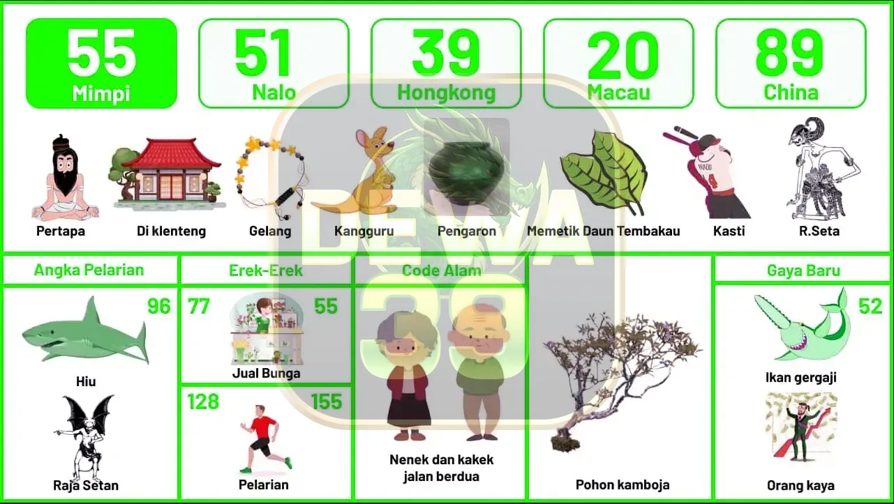 buku mimpi erek erek togel 55