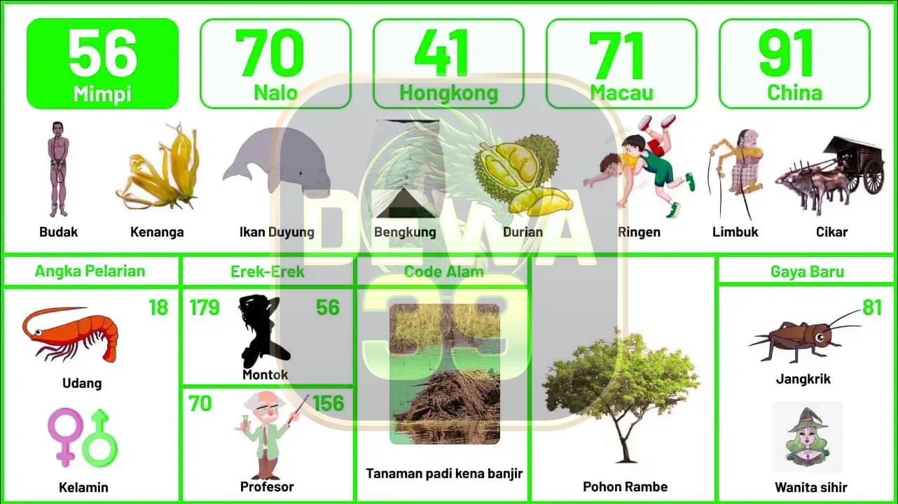 buku mimpi erek erek togel 56